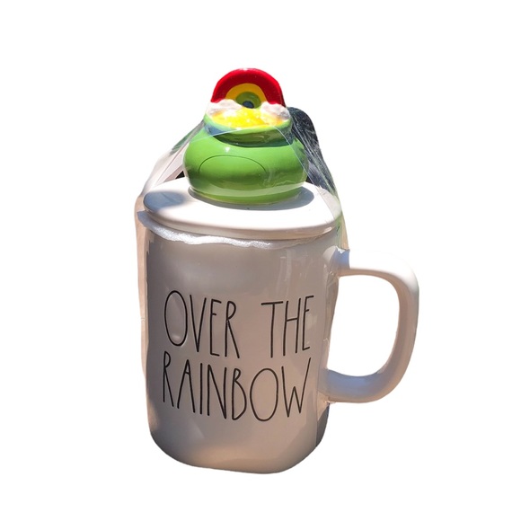 © New Rae Dunn OVER THE RAINBOW mug - Picture 2 of 5